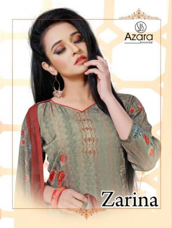 Azara Zarina Crape Suits catalog wholesaler