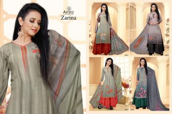 Azara Zarina Crape Suits catalog wholesaler