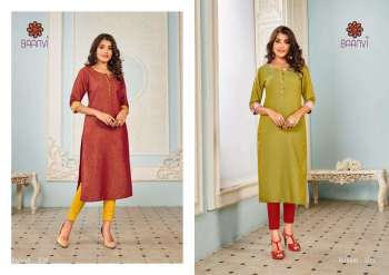 Baanvi Ruhani vol 3 Casual wear kurtis wholesaler