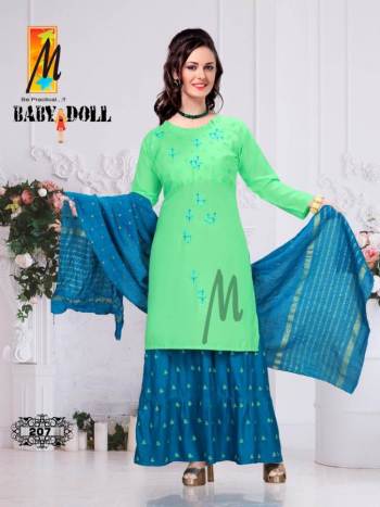 Baby-doll-Kurtis-with-Ghaghra-And-Dupatta-catalog-2