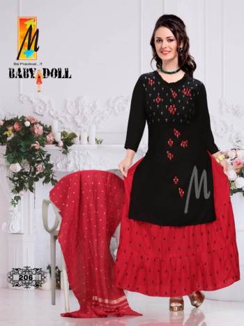 Baby-doll-Kurtis-with-Ghaghra-And-Dupatta-catalog-5