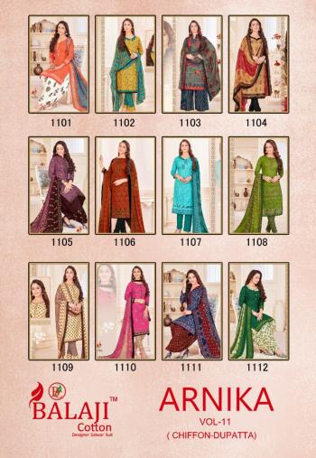 Balaji Cotton Arnika vol 11 Cotton dress buy wholesale Price