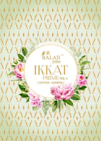 Balaji Cotton Ikkat Prime vol 1 Cotton Dress wholesale price