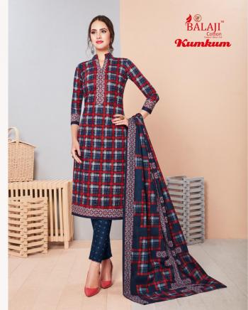 Balaji Cotton Kum kum vol 22 Cotton DRess Material Catalog wholesaler