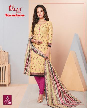 Balaji Cotton Kum kum vol 22 Cotton DRess Material Catalog wholesaler