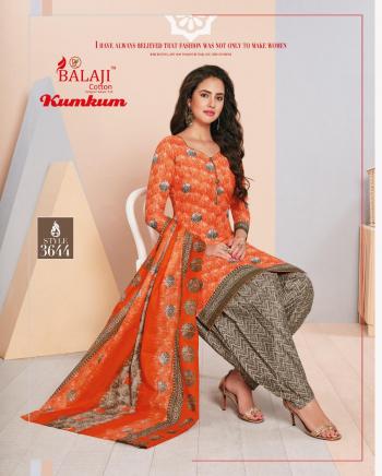 Balaji Cotton Kum kum vol 22 Cotton DRess Material Catalog wholesaler