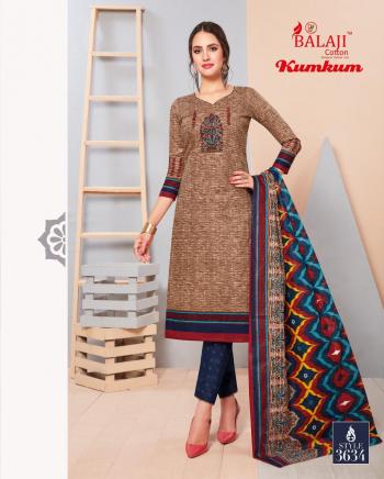 Balaji Cotton Kum kum vol 22 Cotton DRess Material Catalog wholesaler