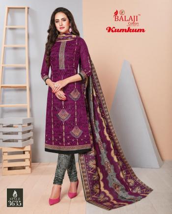 Balaji Cotton Kum kum vol 22 Cotton DRess Material Catalog wholesaler