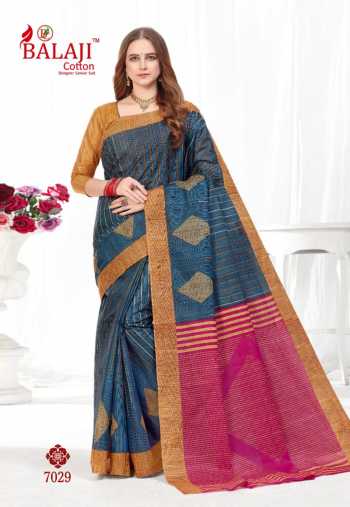 Balaji Cotton Leelavathi vol 7 Cotton Saree wholesaler