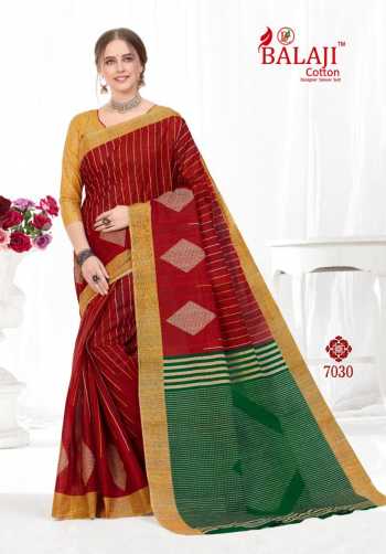 Balaji Cotton Leelavathi vol 7 Cotton Saree wholesaler