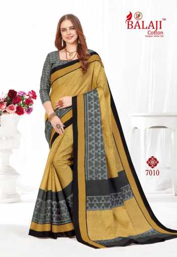 Balaji Cotton Leelavathi vol 7 Cotton Saree wholesaler