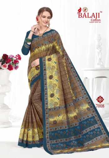 Balaji Cotton Leelavathi vol 7 Cotton Saree wholesaler