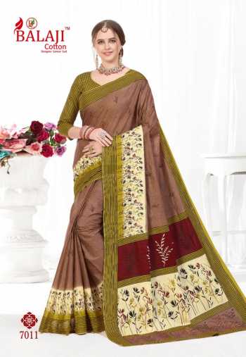 Balaji Cotton Leelavathi vol 7 Cotton Saree wholesaler