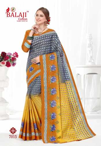 Balaji Cotton Leelavathi vol 7 Cotton Saree wholesaler