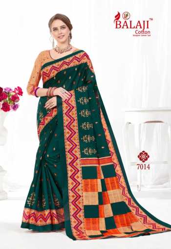 Balaji Cotton Leelavathi vol 7 Cotton Saree wholesaler