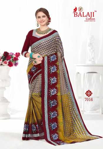 Balaji Cotton Leelavathi vol 7 Cotton Saree wholesaler