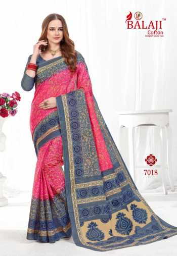 Balaji Cotton Leelavathi vol 7 Cotton Saree wholesaler