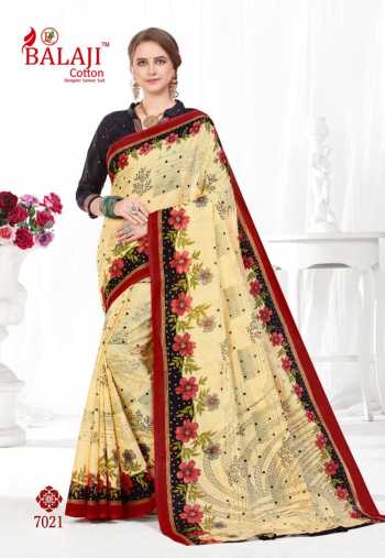 Balaji Cotton Leelavathi vol 7 Cotton Saree wholesaler