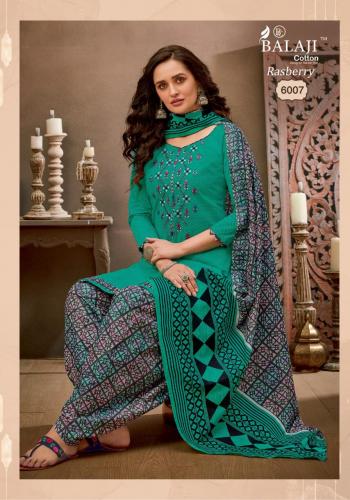 Balaji Cotton Rasberry Patiyala vol 5 Cotton patiyala dress material