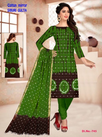 Bandhej mirror Work Dress Material wholesale price