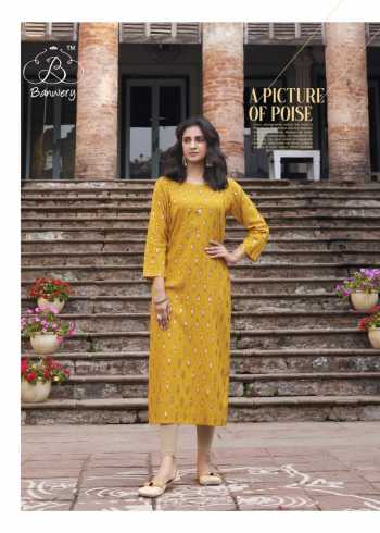 Banwery-Colourbar-Rayon-kurtis-wholesaler-1