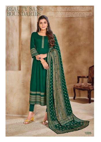 Banwery Pankh Rayon Anarkali kurtis with Dupatta