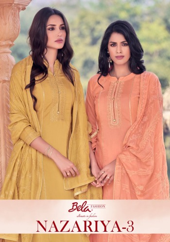 Bela fashion Nazariya vol 3 Salwar kameez wholesaler