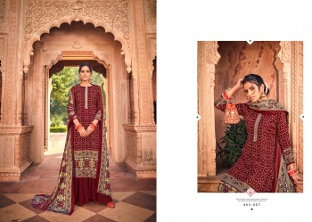 Belliza Designer Aura Pashmina Winter Salwar Kameez wholesaler