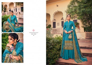 Belliza Designer Aura Pashmina Winter Salwar Kameez wholesaler