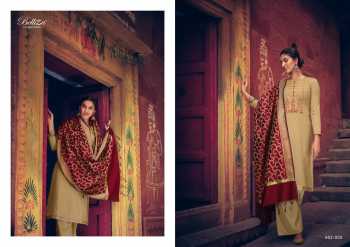 Belliza Designer Banaras Jam Cotton Suits wholesaler