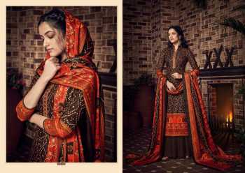 Belliza designer Desire Pashmina Shawl Winter Suits wholesaler