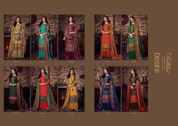 Belliza designer Desire Pashmina Shawl Winter Suits wholesaler