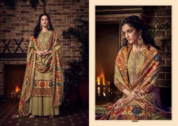 Belliza designer Desire Pashmina Shawl Winter Suits wholesaler