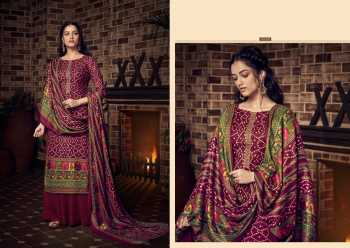 Belliza designer Desire Pashmina Shawl Winter Suits wholesaler