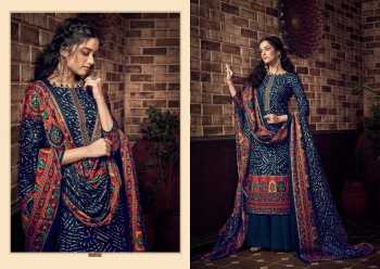 Belliza designer Desire Pashmina Shawl Winter Suits wholesaler