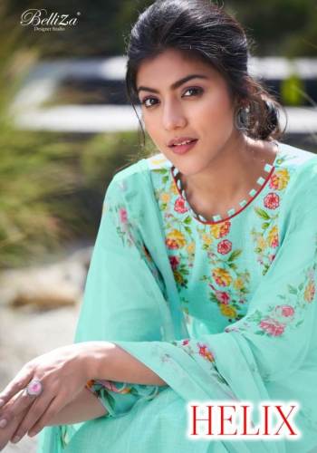 Belliza Designer Helix vol 2 Cotton Linen Suits wholesaler