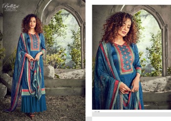 Belliza Designer Livaa jam Cotton Salwar Kameez wholesaler