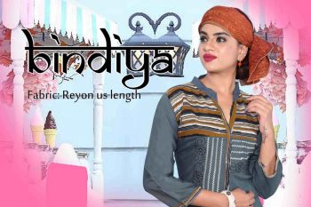 Bindiya regular wear kurtis wholesaler