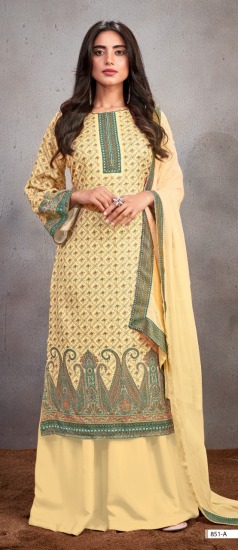 Bipson Aashi Pashmina Woolen Salwar Kameez wholesaler