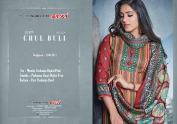 Bipson Chulbuli Woollen pashmina Suits catalog wholesaler