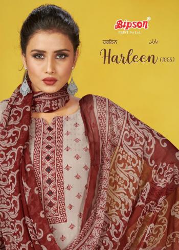 Bipson Harleen 1068 Pashmina Winter Salwar Kameez