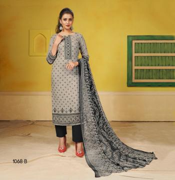 Bipson Harleen 1068 Pashmina Winter Salwar Kameez