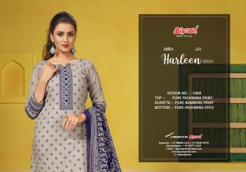 Bipson Harleen 1068 Pashmina Winter Salwar Kameez