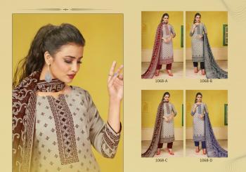 Bipson Harleen 1068 Pashmina Winter Salwar Kameez