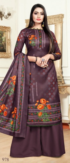 Bipson Jasmine 2 Pashmina Woolen Salwar Kameez wholesaler