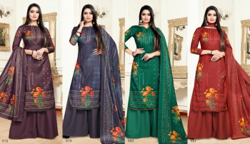 Bipson Jasmine 2 Pashmina Woolen Salwar Kameez wholesaler