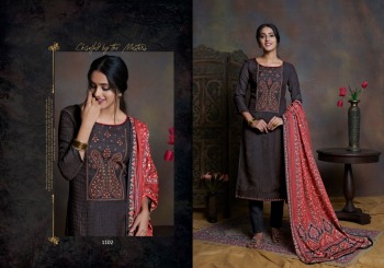 Bipson Kashmiri Beauty Pashmina Winter Salwar Kameez