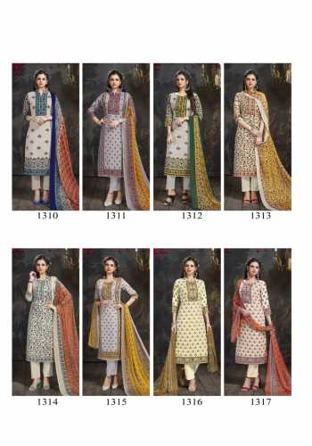 Bipson Khwaab Cotton Slub Salwar Kameez wholesaler