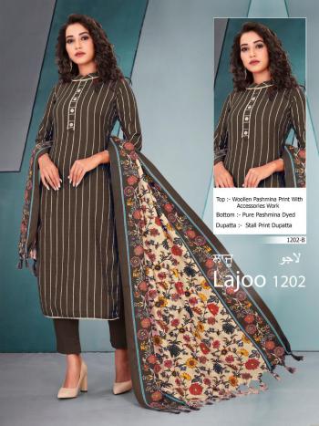 Bipson Lajoo 1202 Series Winter Salwar Kamez