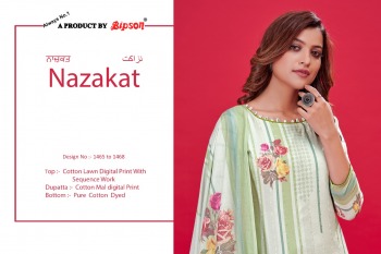 Bipson Nazakat vol 4 Lawn Cotton Salwar Kameez wholesaler